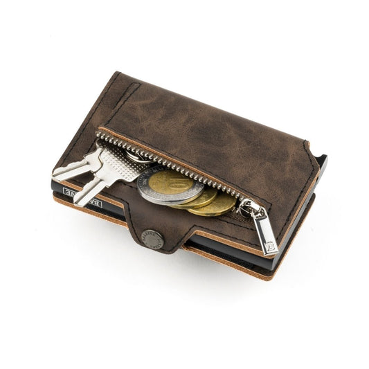 Kansas Zipper - Deep Brown