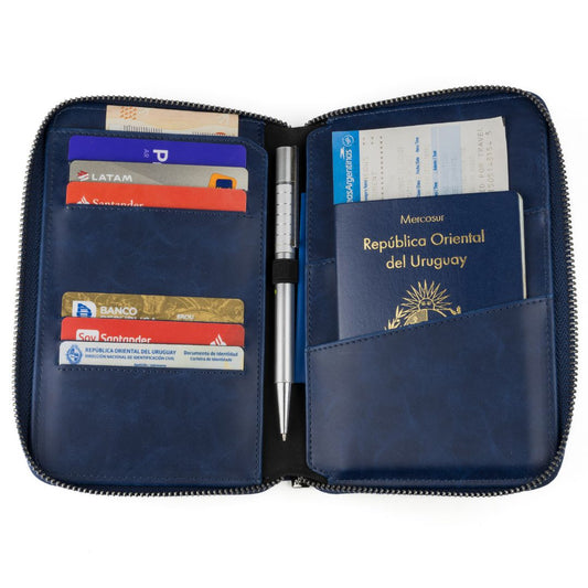 Porta Pasaporte - Original Navy