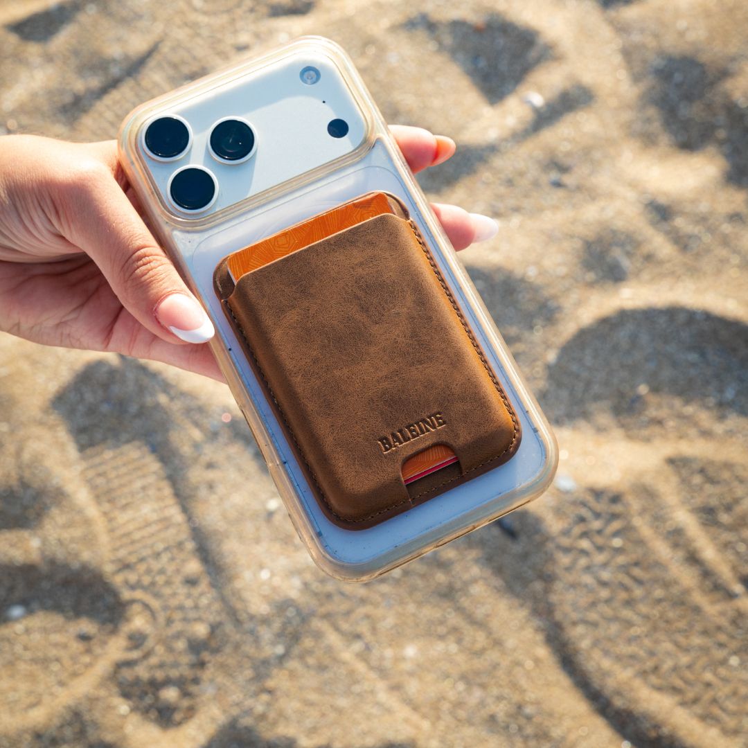 iPhone Wallet - Light Brown