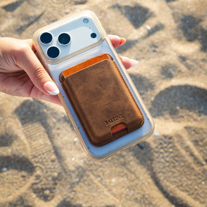 iPhone Wallet - Light Brown