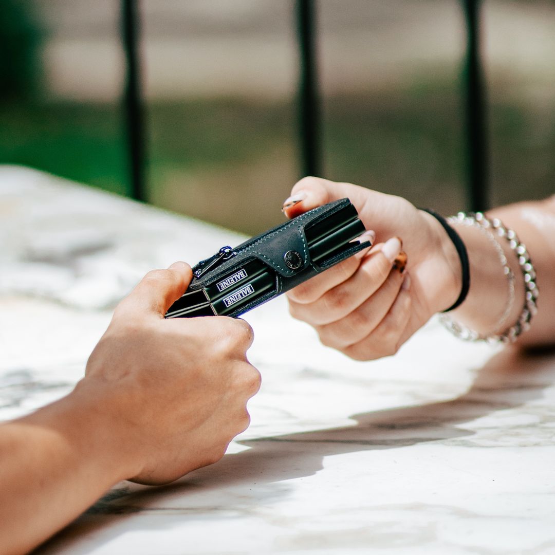 Double Kansas Zipper - Dark Green