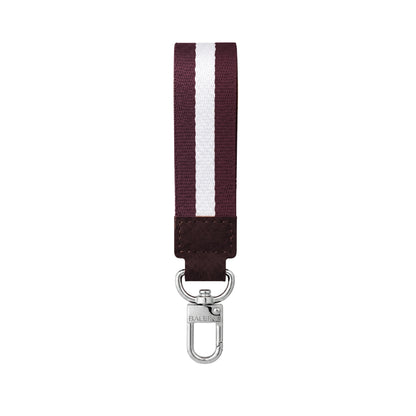 Llavero - Dark Brown / White